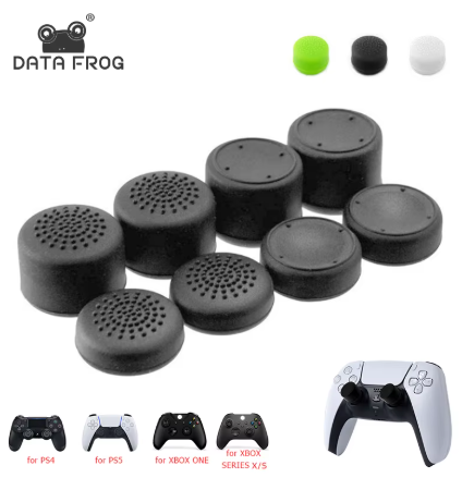 8 Pcs Grip Caps Analógico para PS5 PS4 PS3 Xbox - Data Frog